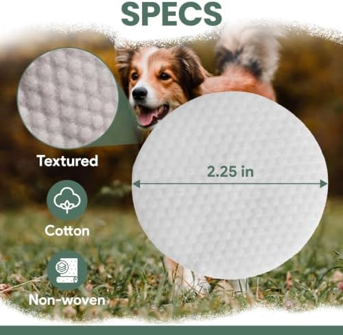 Deep Cleaning Dog Ear Wipes - 100 Wipes for Debris & Excess Wax