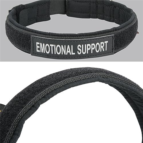 EXCELLENT ELITE SPANKER Tactical Nylon Padded Medium Dog Collar Adjustable