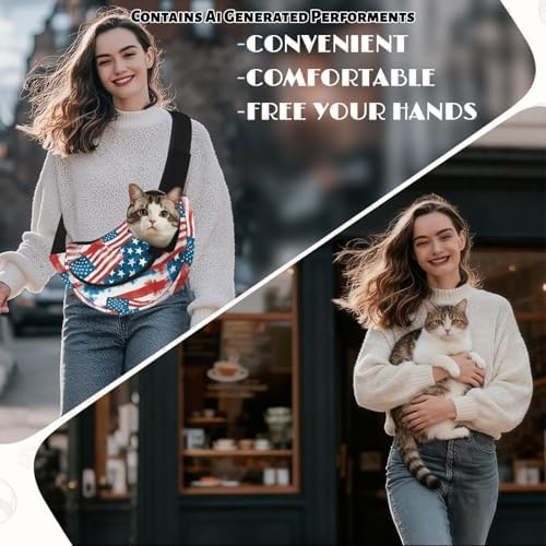 COEQINE Personalized Dog Carrier Sling for Small Dog 3-10 Ibs, Women Purse Walking Fit Small Medium Dogs Cat Brethable Fire Flame Black Red Custome Name Print Purry Crossbody Pouch for Travel