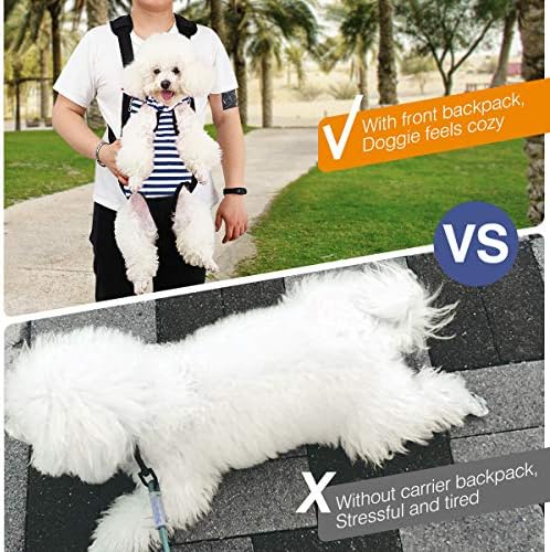 Pawaboo Pet Front Carrier Backpack for Small Medium Dogs