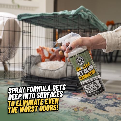 Chemical Guys, Ghosted Pet Odor Neutralizer Spray, Citrus Scent, 32 fl oz