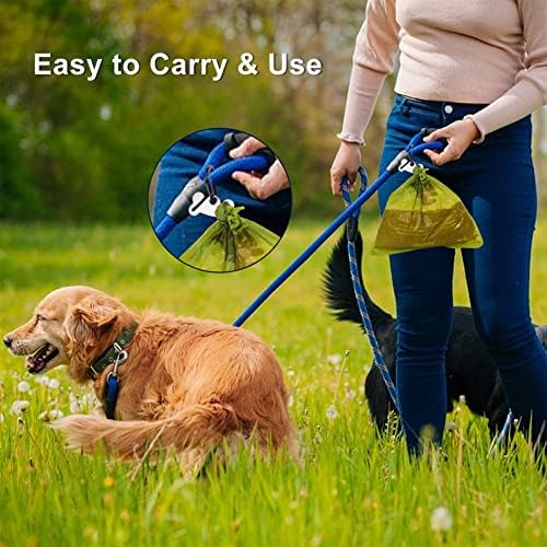 Dog Waste Bag Dispenser Pet Poop Bags Holder for Doggie Waste Bags Dispensers Soft Fabric Zipper Small Doggy Puppy Pouch for Leash Accessory Attachment with Carrier,2PCS Purple