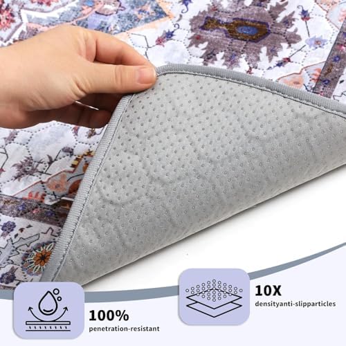 Washable Pee Pads for Dogs and Cats 2 Pack Reusable Puppy Training Pads 36"x24" Super Absorbent Waterproof Dog Training Pads, Non-Slip and Leak-Proof Whelping Pads for Pet Housebreaking Khaki