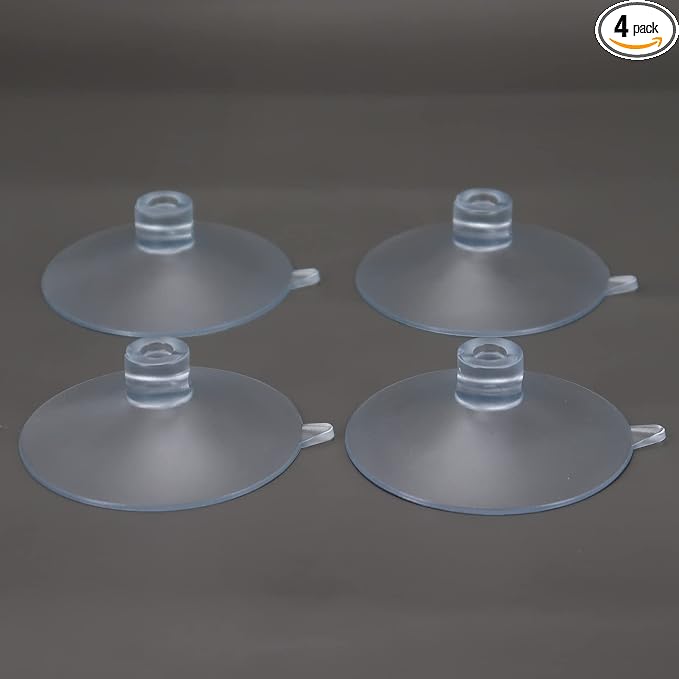 Suction Cup for Cat Window Perch 3.4 Inches Replacements (4 Packs Ordinary)