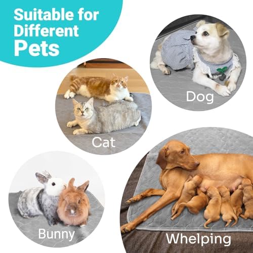 Conkote Reusable Pee Pads for Dogs Extra Large 60" x 48" Puppy Playpen Mat