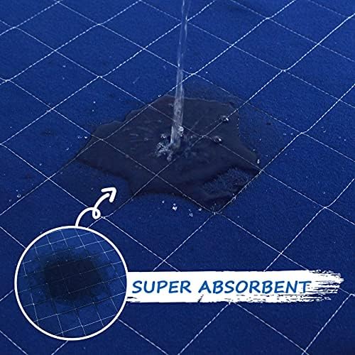 Washable Pee Pads for Dogs, Reusable 36" Round Whelping Pads