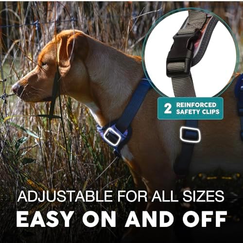 Embark No Pull Dog Harness, Reflective Adjustable Training Vest, No Choke