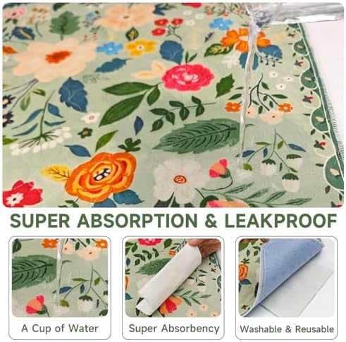 Washable Pee Pads for Dogs 2 Pack, Puppy Pads with Pheromones, 2026 Upgraded PuppyPad 48"x32" Super Absorbent Quick Dry Dog Training Pads, Waterproof & Non-Slip Whelping Pads for Crate,Floor,Sofa