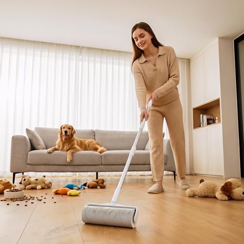 9.45” 400 Sheets Large Lint Roller for Pet Hair