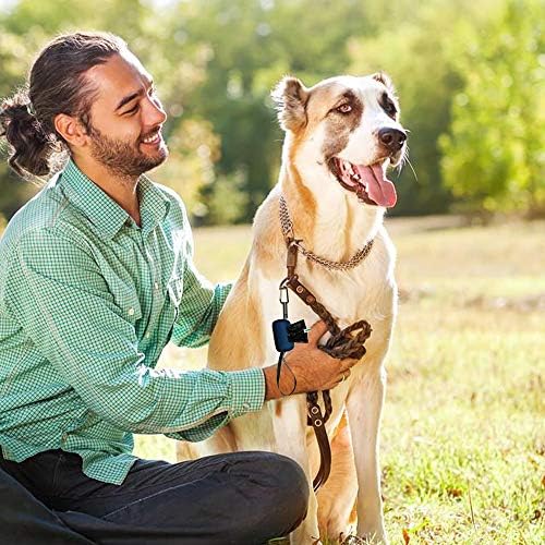 Begale 1400 Counts Dog Waste Bags, Black Pet Poop Bag with Dispenser