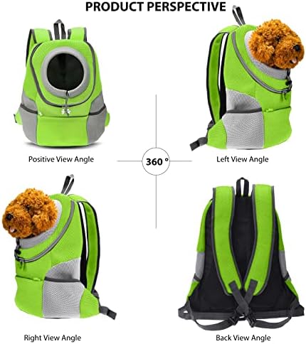 PETCUTE Dog Backpack Carrier Cat Carrier Pet Travel Carriers for Small Dogs and Cats Pet Travel Backpack