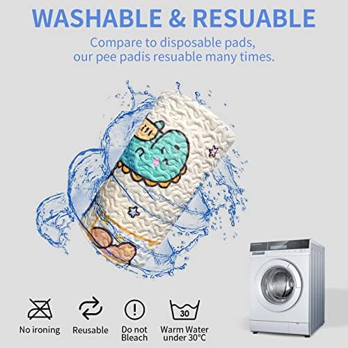 Dog Playpen Urine Pad Dog Pee Pads Puppy Pads 2 Pcs, [PLAYPEN NOT Included] Reusable Puppy Training Mat,Large Pet Pee Mats,Waterproof Pet Mats for Dogs Bed Mat,Super Absorbing Whelping