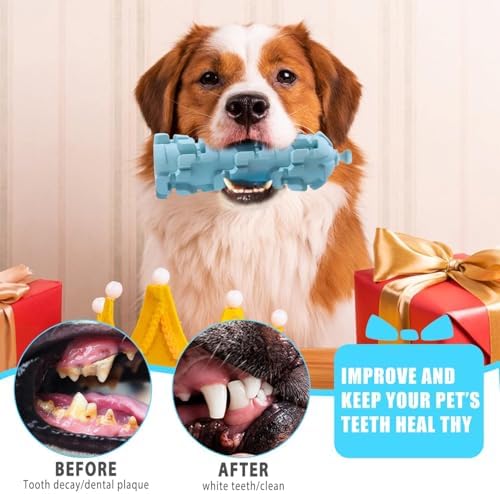 Freezable Treat Dispenser with 8 - Hours Cooling, Feeder for Large Dogs