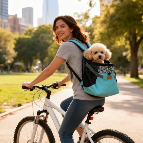 Cinf Small Dog Carrier, Hands-Free Sling Bag for Puppy Travel & Walking