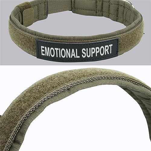EXCELLENT ELITE SPANKER Tactical Nylon Padded Medium Dog Collar Adjustable