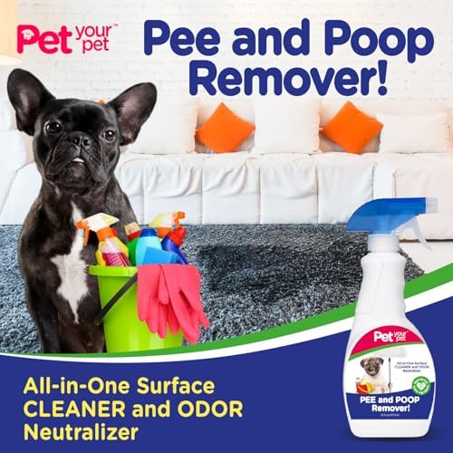 Dog Pee and Poop Remover Spray, 16 Fl Oz