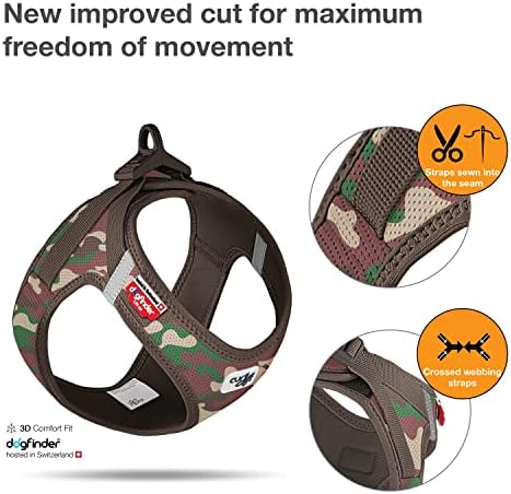 Vest Harness curli Clasp Air-Mesh Camo 2XS
