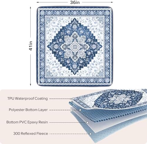 INVENHO 2PACK Washable Pee Pads for Dogs, Reusable Dog Pads Upgrade Non-Slip Dog Pee Pads Heavy Absorbency Puppy Pee Pads Quick Dry Whelping Pads/Waterproof Puppy Training Pad