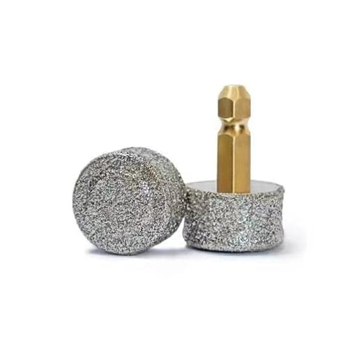 Pet Dog Nail Grinder Replacement Heads Grit #40 Extra-Coarse | 2 Pack Silent Diamond Tip Wheels for Casfuy Model N10, N20, N30, N50, N60, N65 (Not for Model N70 / N75 / N90), Heusom