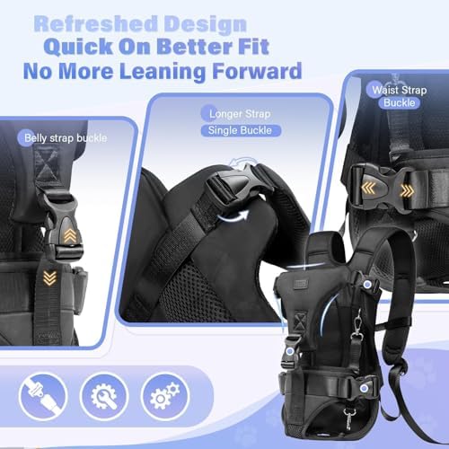 YUDODO Front Pet Carrier Backpack for Small Dog, Legs Out Dog Chest Carrier