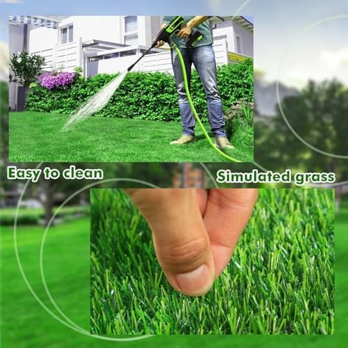 Artificial Grass Rug Turf for Dogs Indoor Outdoor Fake Grass for Dogs Potty Training Area Patio Lawn Decoration (118 x 39 Inch (Pack of 1))
