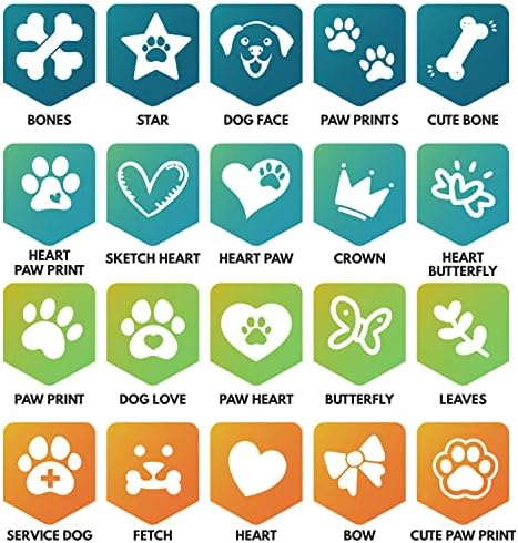 Improved - Personalized Dog Collars w/Engraved Metal ID Nameplate for Name & 3 Lines Text - Custom 20 Icons, 4 Adjustable Sizes, 10 Fonts, Dog Collar for Large Dogs, Dog ID Tag Personalized, Sky Blue