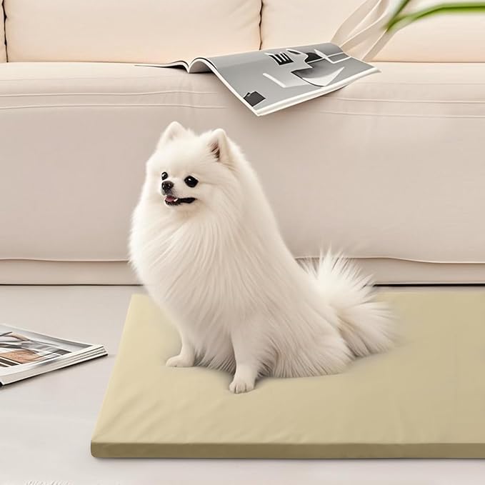 Dog Mat,23"x 36"Dogs Crate Pad,Indoor Non-Slip & Waterproof Dog Mat,Easy Wipe Clean in Seconds，Sleeping for Floor,Car,Sofa,Crate