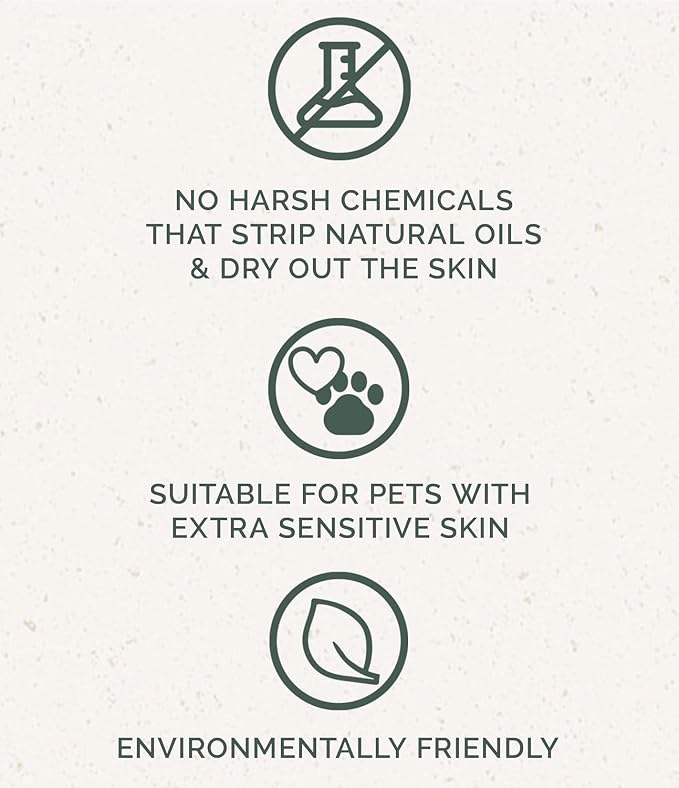 Chagrin Valley Soap & Salve Organic Natural Dog & Pet Shampoo – Unscented & Moisturizing for Dogs with Dry, Sensitive or Itchy Skin – Coconut Milk Conditions the Coat - 3.8 OZ Bar 3PK