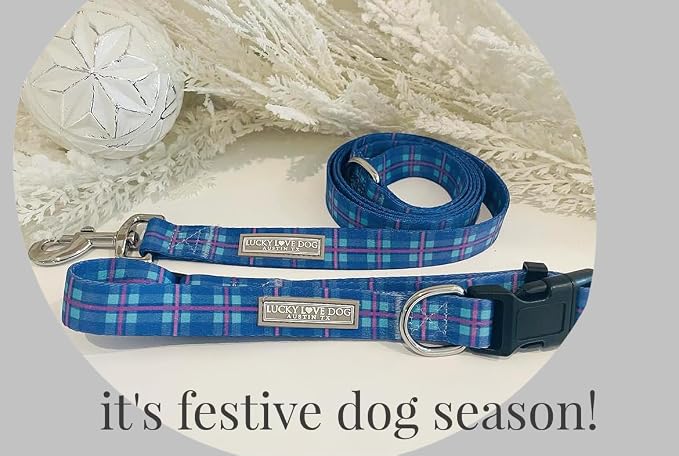 Lucky Love Dog - Adjustable Dog Collar with Easy Click Buckle for Large Dogs, Durable, & Comfortable for Male & Female Dogs, Pet Collar for Puppies & Adult Ones - Scotty, Large