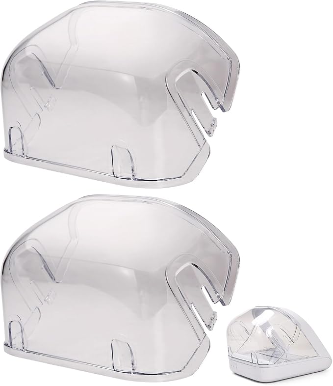 Pet Feeder Rear Cover for Pet Feeder & Connect, YOIHABV Cat Feeder Cover, Help Ensure Persistent Pets Can't Access/Steal Food from The Rear of The Cat Feeder While Lid is Open(2 Pack)