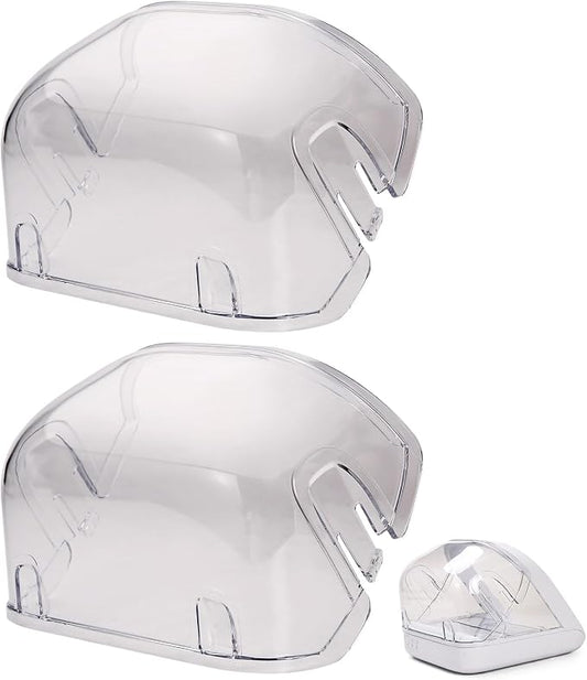 Pet Feeder Rear Cover for Pet Feeder & Connect, YOIHABV Cat Feeder Cover, Help Ensure Persistent Pets Can't Access/Steal Food from The Rear of The Cat Feeder While Lid is Open(2 Pack)