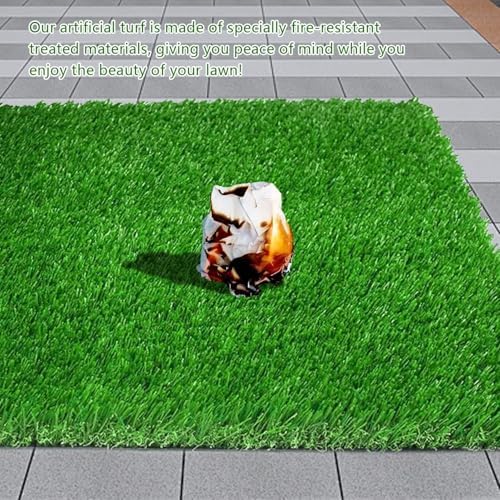 Artificial Grass Rug Turf for Dogs Indoor Outdoor Fake Grass for Dogs Potty Training Area Patio Lawn Decoration (118 x 39 Inch (Pack of 1))