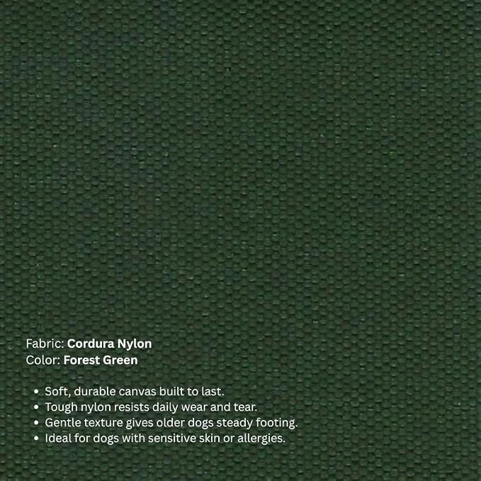 Kuranda Replacement Fabric - Large - 40" x 25" - Cordura Nylon Canvas - Forest Green