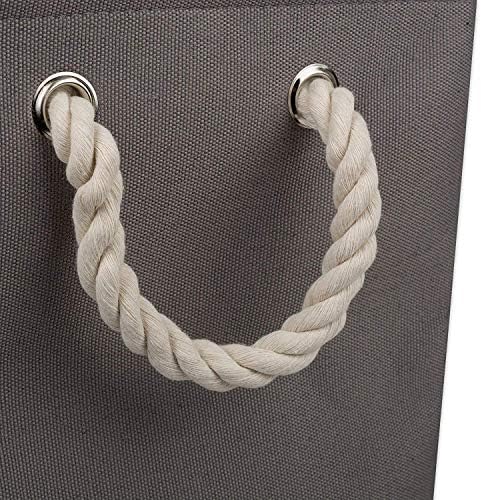 Bone Dry Pet Storage Collection Collapsible Bin, Small Rectangle, Gray