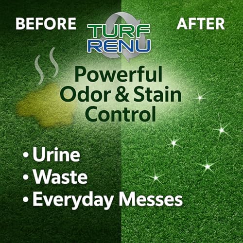 Tr10101 Bio-Enzymatic Cleaning Solution for Synthetic/Artificial Turf and Pet Odor Control, 1-Gallon, 2-Pack
