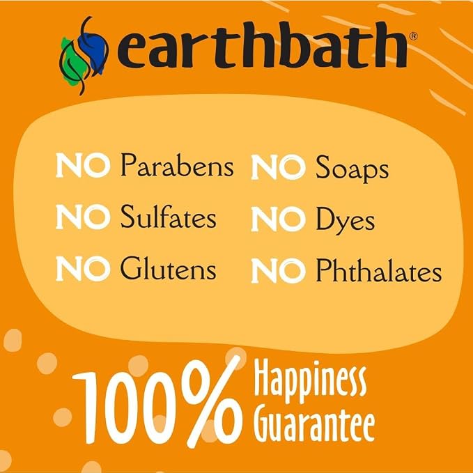 earthbath Oatmeal & Aloe Itch Relief Shampoo, Made in USA, 128 Oz (1 Pack) | Dog & Cat Oatmeal Pet Shampoo, For Itchy and Dry Skin, Cruelty Free, Vanilla and Almond