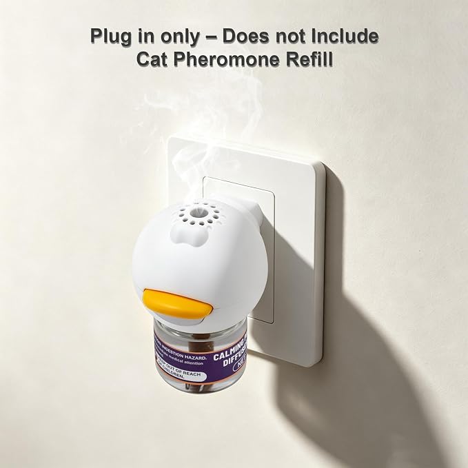 Reespring Cat Pheromone Diffuser Plug in only - Does not Include Cat Pheromone Refill- 2 Pack