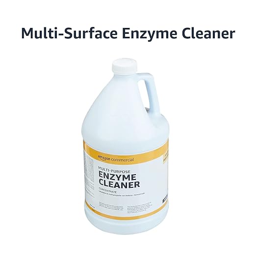 AmazonCommercial Multi-Purpose Enzyme Cleaner, Stain & Odor Remover, Pet Stain Remover, 1-Gallon, 1-Pack