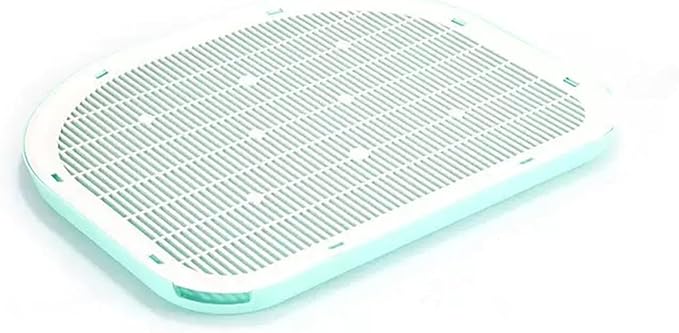 Cat Litter Mat Litter Trapping Mat,19.29"×14.96",Cat Litter Box Mat for Floor,Large Litter Matt for Cat Litter Box,Kitty Litter Mat Catcher,Waterproof Urine Proof,Washable,Easy Clean,Less Waste(Green)