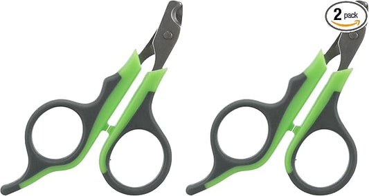 TRIXIE Pet Grooming Nail Clippers, for Small Dogs, Cats, Small Animals, and Birds, 3" (8cm) (Pack of 2)