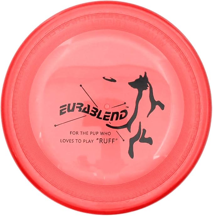 Wham-O Eurablend Fastback Frisbee High Durability K9 Dog Flying Disc