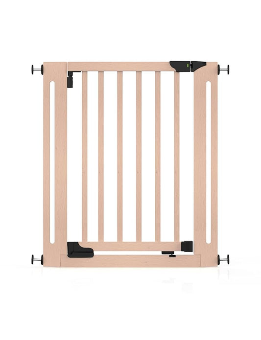 Baby Delight SizeWise™ Wood Pressure Mounted Safety Gate 27.6"-31.5" | Extra-Wide Passage | Auto-Close Two-Way Opening | Easy Installation | PEFC Certified Beech Wood (28.7" Passage)