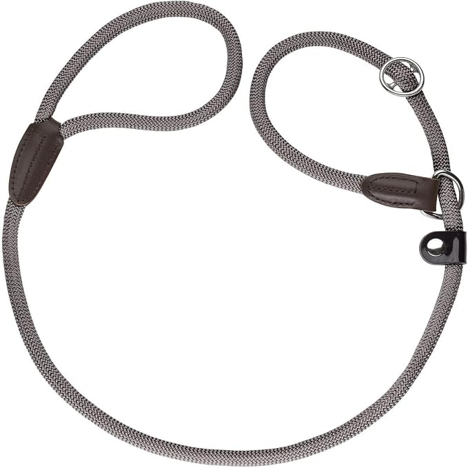 HUNTER Freestyle Retriever Leash, 8 mm Diameter x 170 cm Length, Grey