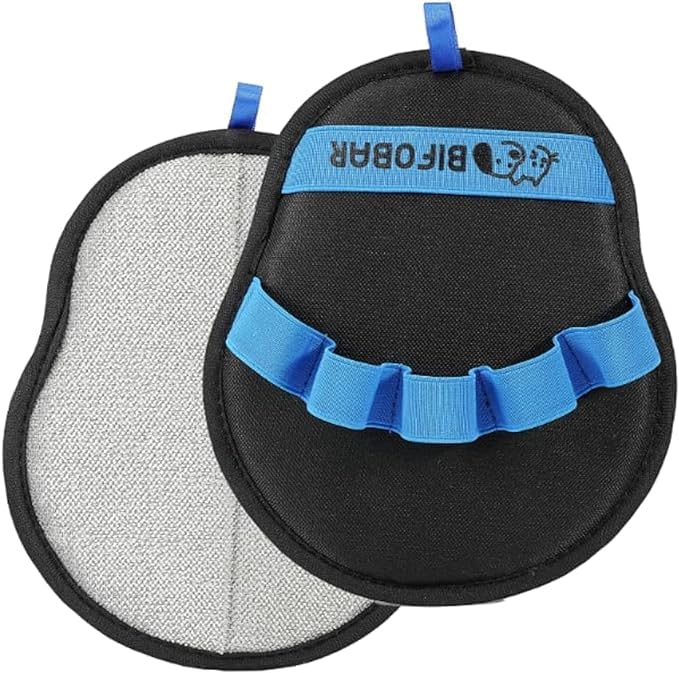 Pet Hair Removal Glove – Electrostatic Magic Mitt for Dogs & Cats, Reusable 5-Finger Grooming Tool for Couch, Carpet & Furniture