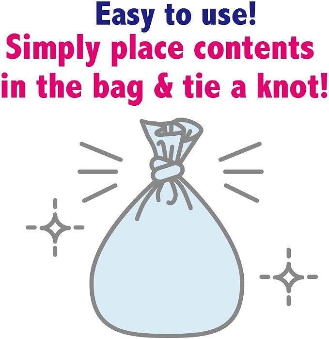 BOS Amazing Odor Sealing Dog Poop Bags - Durable and Unscented [Size: XS, Color: Light Blue] (200 Count, Pack of 2) (400Bags)