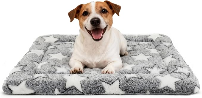 Dog Bed Mat - Reversible Dog Crate Bed Mats, Soft & Breathable Kennel Pad, Durable Crate Bed for Small Medium Large Dogs & Cats