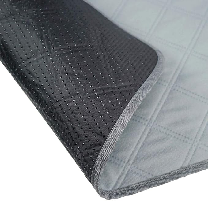 RIOUSSI Reusable Pee Pads for Dogs, Puppies. Washable, Absorbent, Leakproof | Soft Material | Non-Slip Bottom | Ideal for Dog-Potty Training | Light Gray, 24"x36", 4-Pack