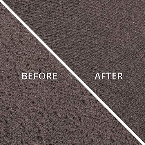 GLEENER Battery-Free Fabric Shaver & Lint Brush | Ultimate Fuzz Remover Sweater Comb | Lint Remover and Depiller for Clothing & Furniture (Taupe)