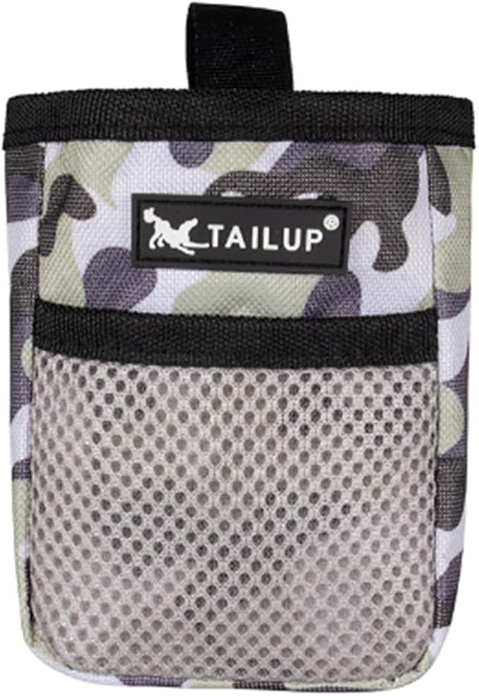 Dog Treat Ppouch Bag，Goodie Training Bag，Pet Snack Pouch, Easy to Carry, Waist Belt Clip for Hands-Free Training