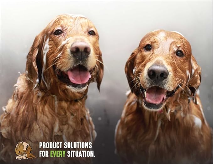 Nature's Specialties Almond Crisp Ultra Concentrated Dog Shampoo for Pets, Makes up to 32 Gallons, Natural Choice for Professional Groomers, Texturizing and Volumizing, Made in USA, 1 gal